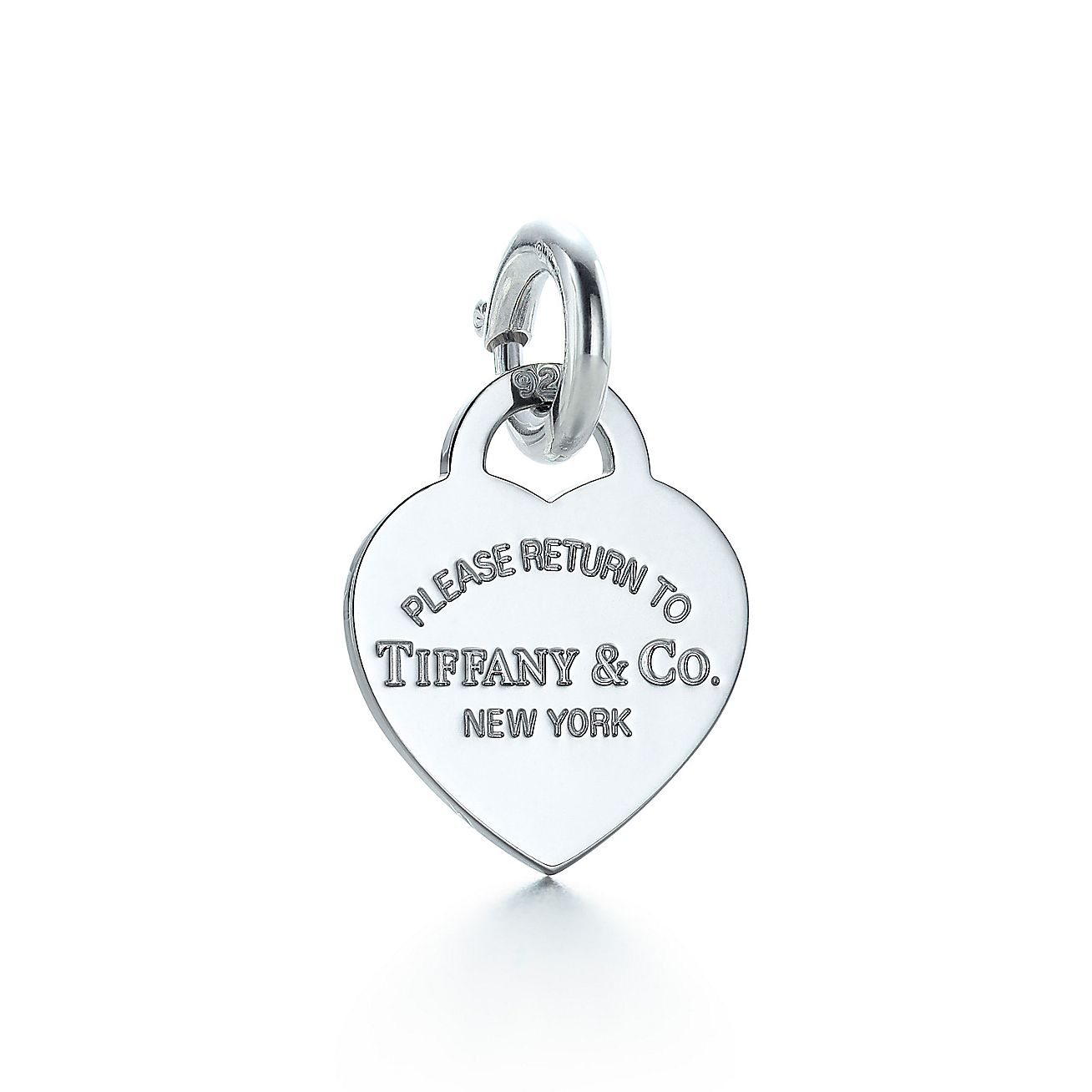 Return to Tiffany® heart tag charm in sterling silver. | Tiffany & Co.