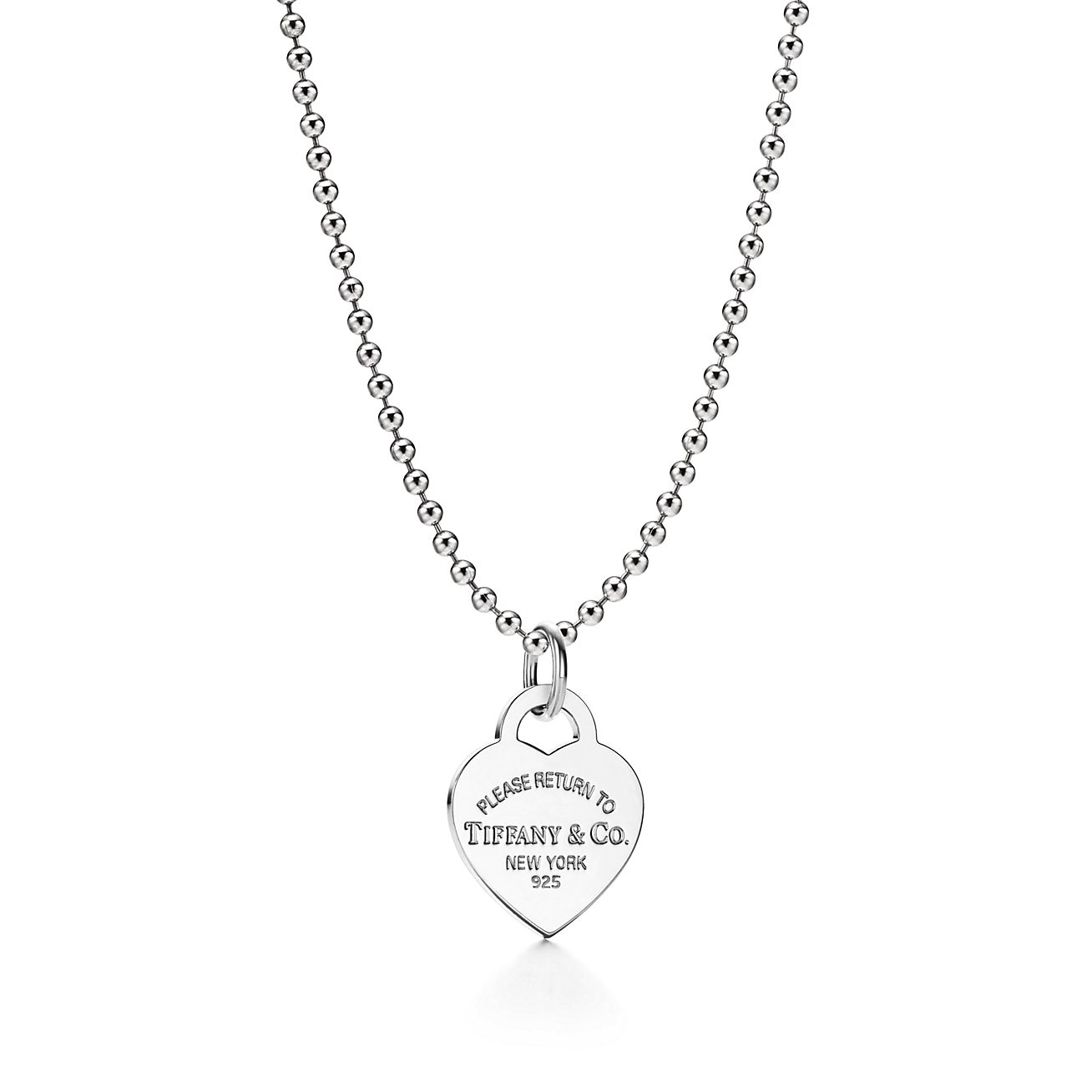 Return To Tiffany Heart Tag Charm In Silver Medium Tiffany Co 