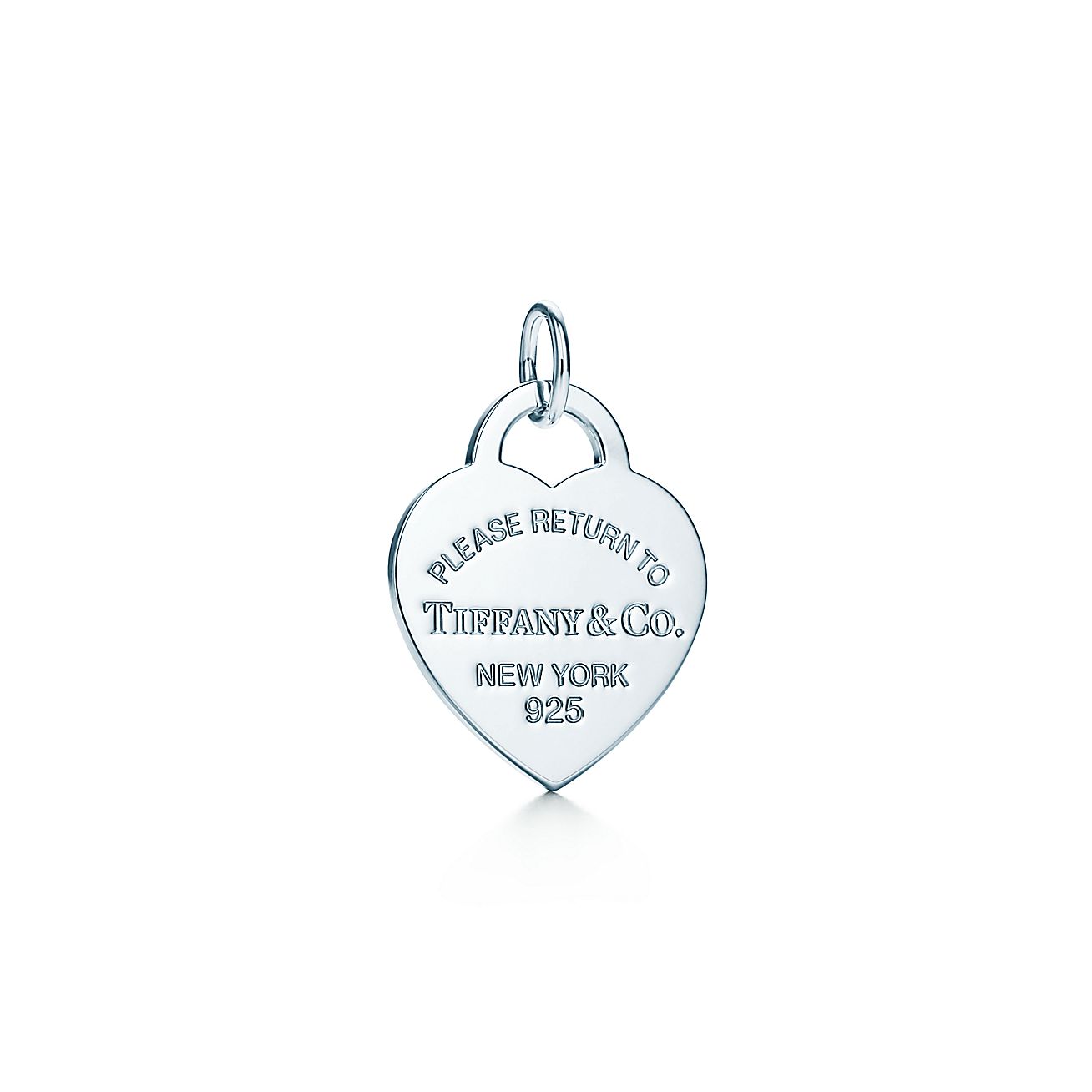 Return to Tiffany™ heart tag charm in sterling silver. | Tiffany & Co.