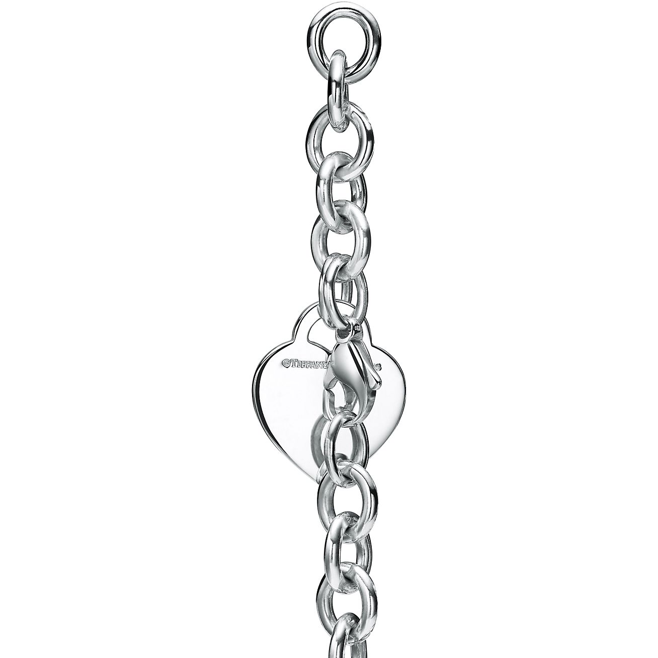 Return to Tiffany® Silver Heart Tag Bracelet | Tiffany & Co. CA