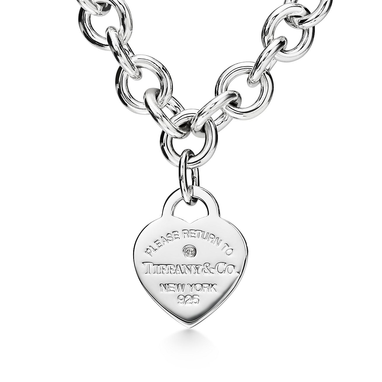 Return to tiffany heart cheap tag pendant