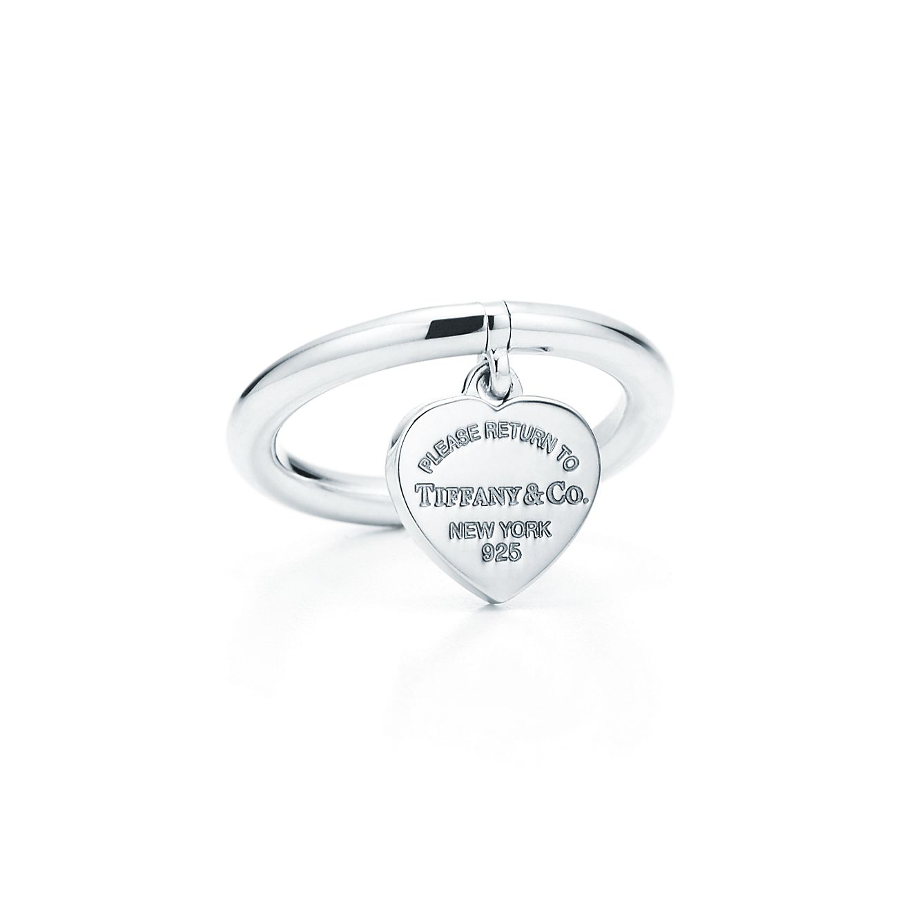 Return to Tiffany® Heart Tag Ring in 