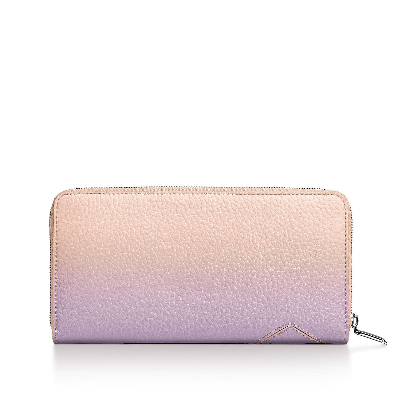 Return to Tiffany® Large Zip Wallet in Infinity Morganite Return to Tiffany® Large Zip Wallet in Infinity Morganite