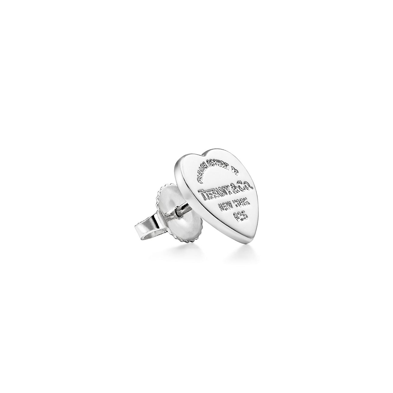 Tiffany and Co. Return to Tiffany Lovestruck Heart Tag Arrow Earrings Square One