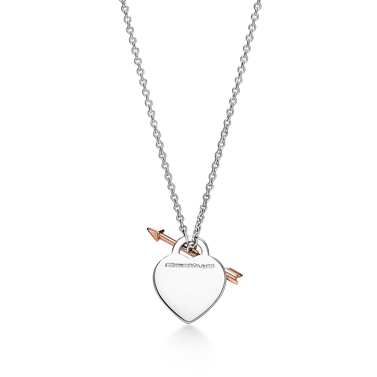 Rose gold return to deals tiffany necklace