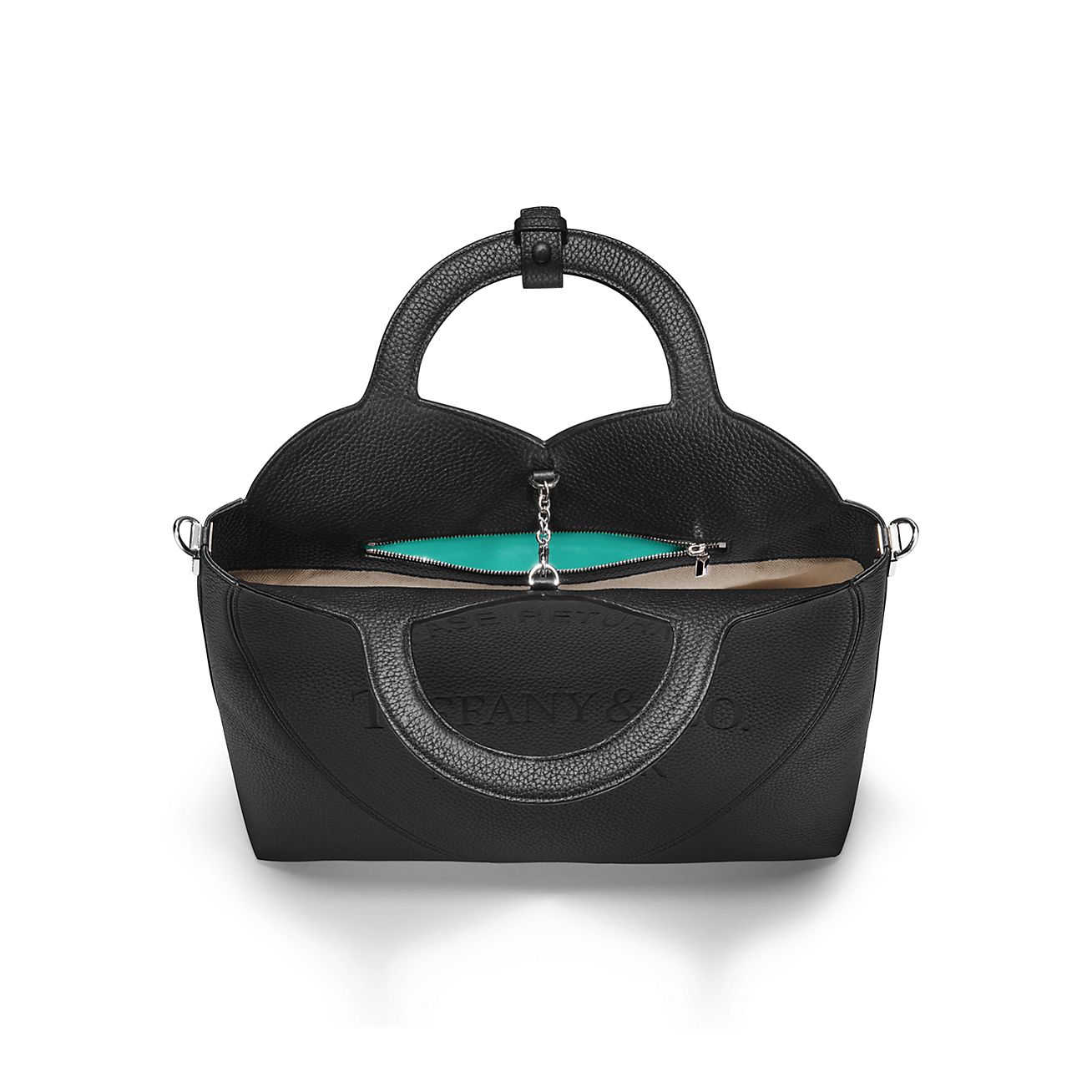 Tiffany leather tote sale