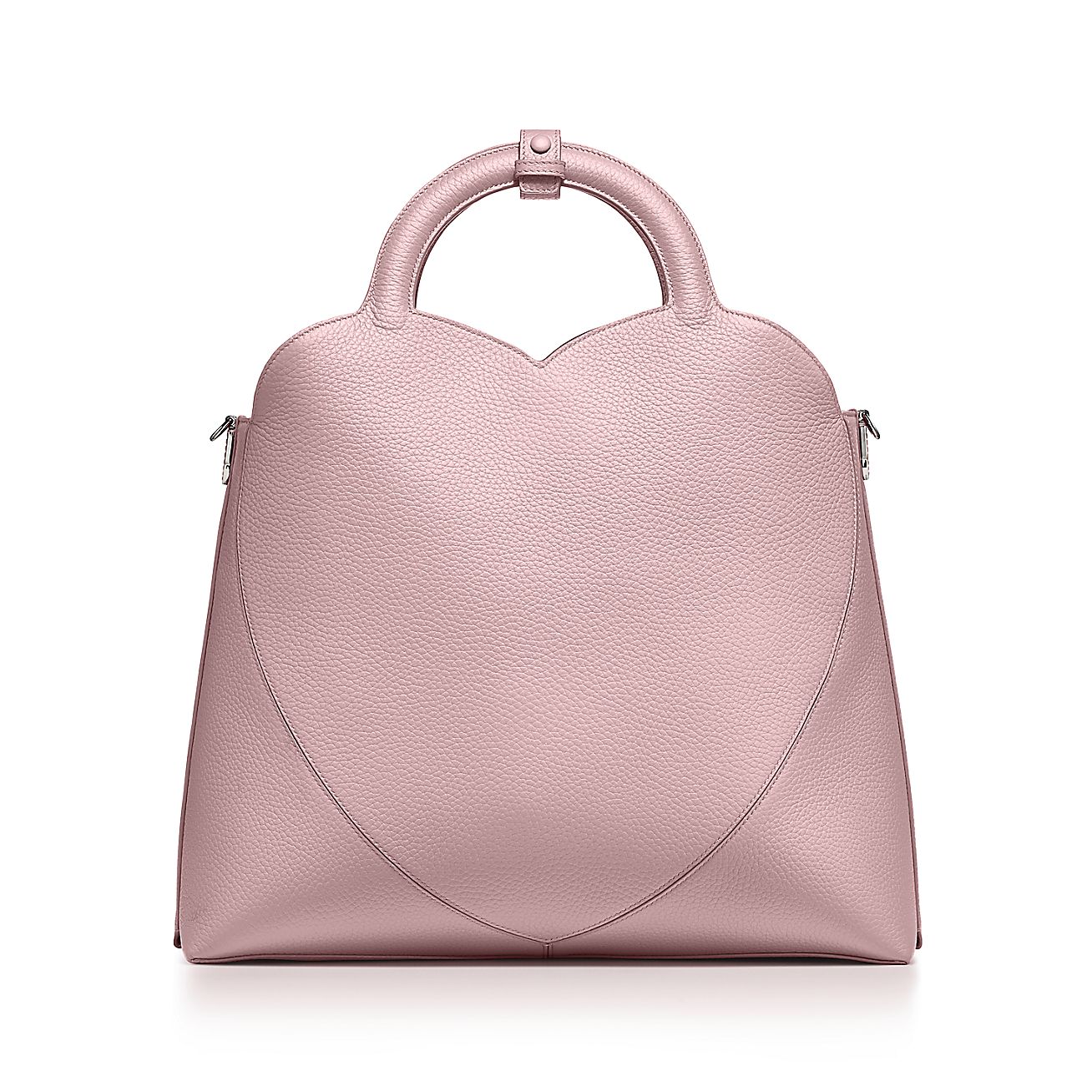 Return to Tiffany® Medium Tote Bag in Crystal Pink Leather