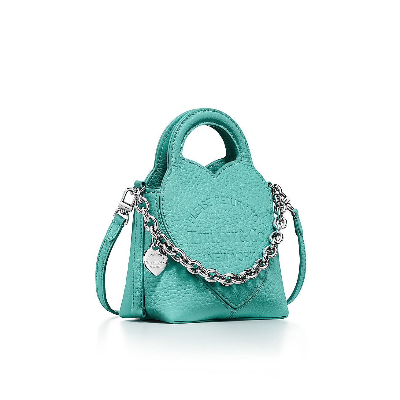 Our brand new 1837 Blue Return to Tiffany Bag in taurillon leather