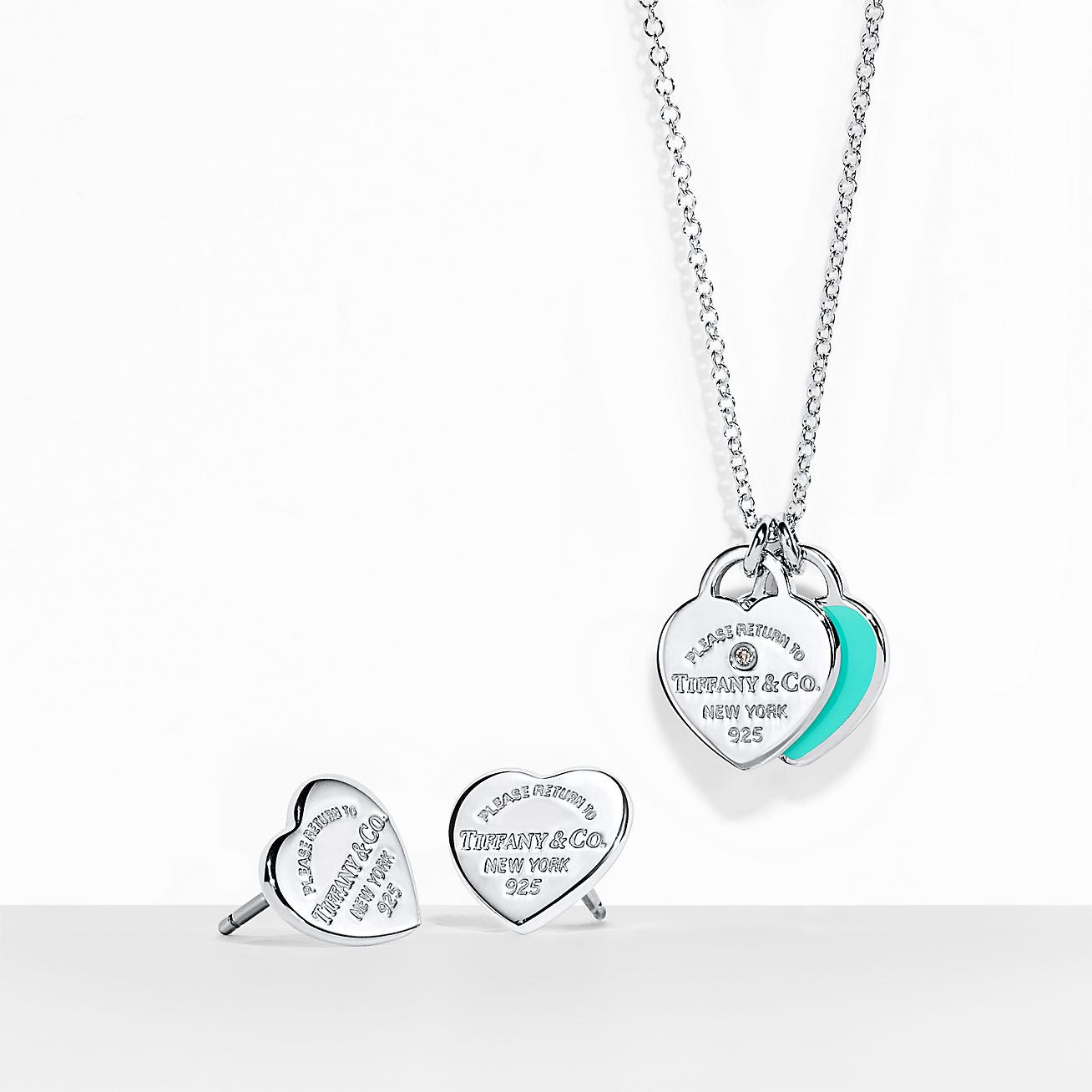 Buy online Crystal Heart Silver Necklace & Earring Set from Imitation  Jewellery for Women by Crazy Corner for ₹699 at 67% off | 2024 Limeroad.com