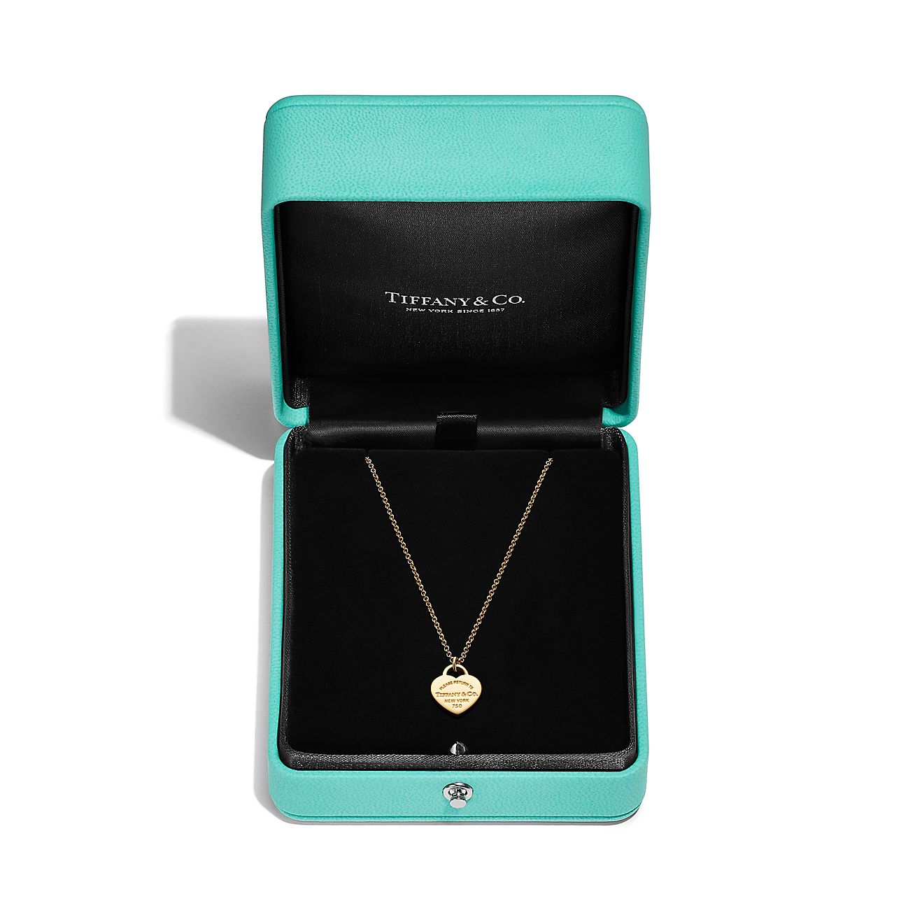 Tiffany & co mini double heart tag pendant hotsell