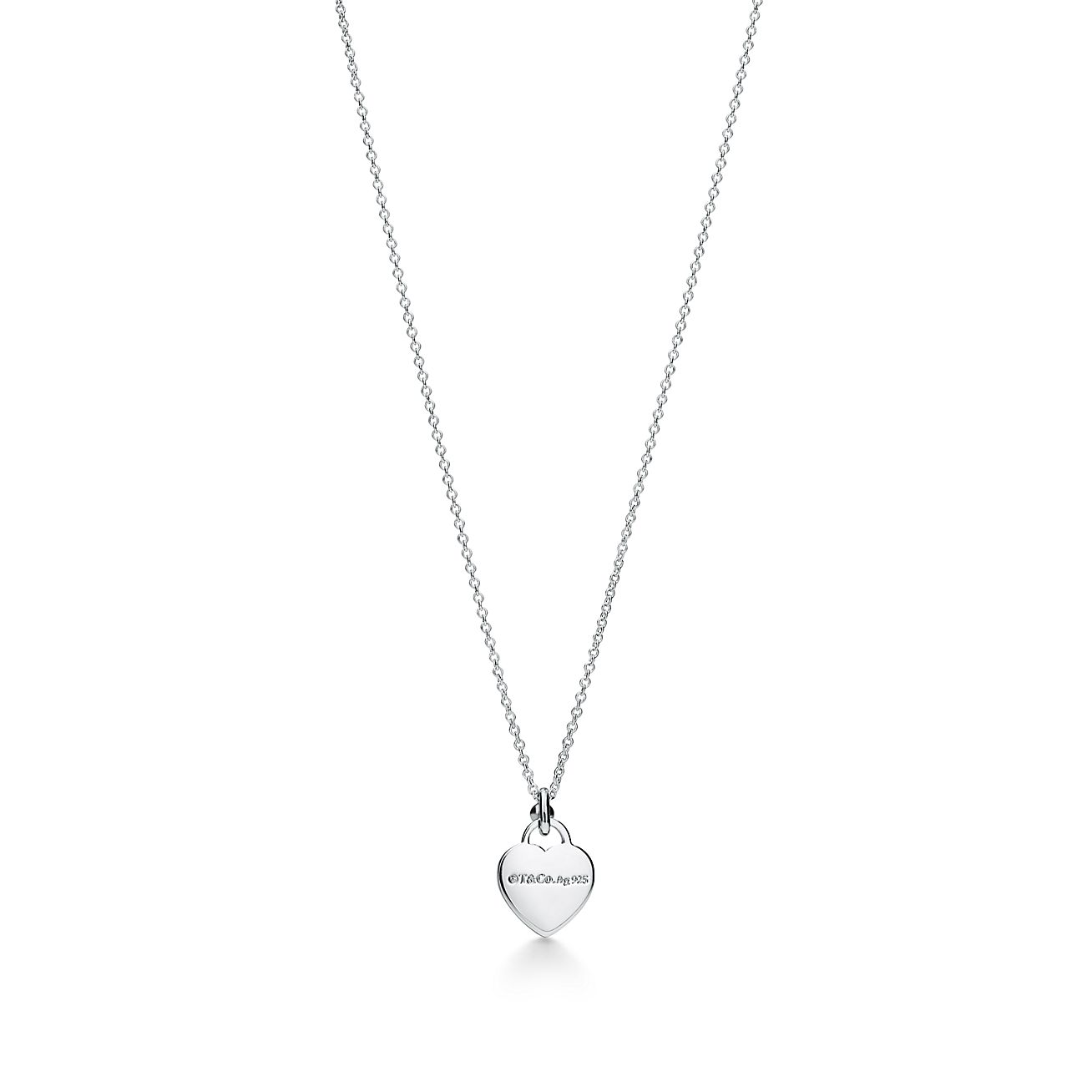 ☆TATIANA☆ Silver 925 Deer Heart String Necklace NZ2107 MUSINSA | TATIANA (Silver 925) Deer Heart String Necklace NZ2107