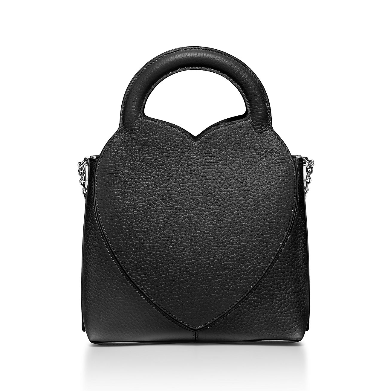 Black mini cheap tote bag