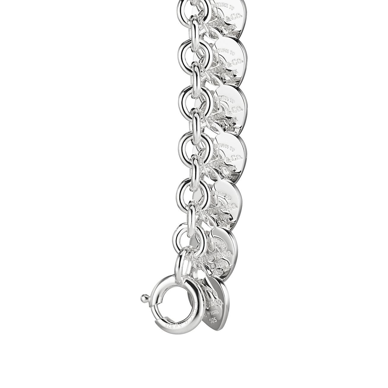 return to tiffany heart tag bracelet in sterling silver