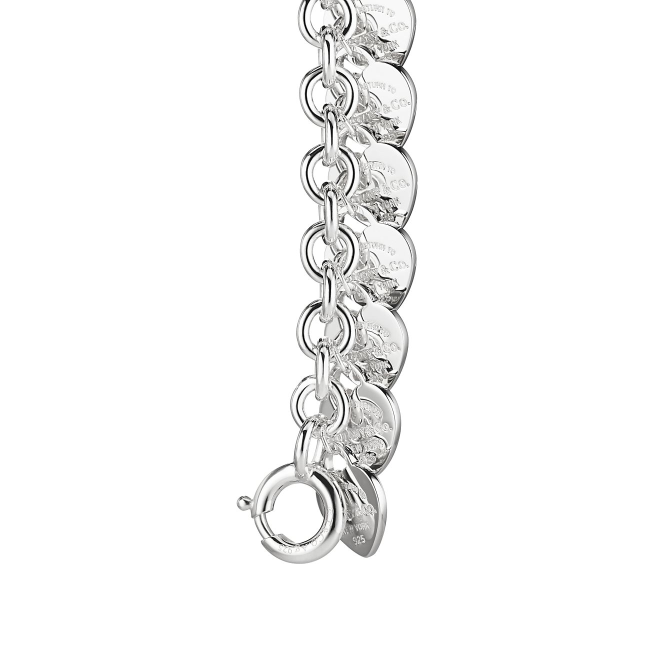 Return to Tiffany® Heart Tag Bracelet in Silver