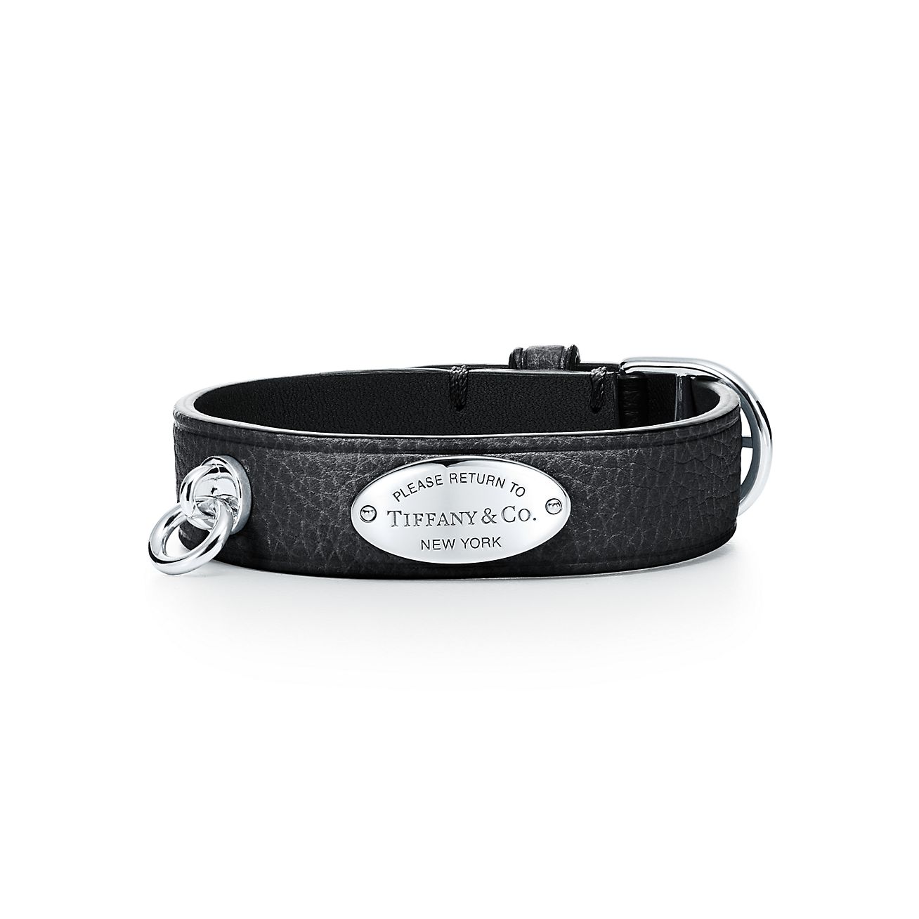 Tiffany™ narrow leather bracelet 