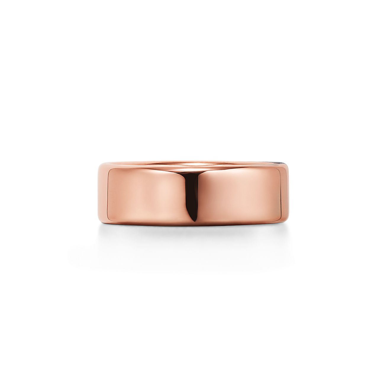 Return to Tiffany® narrow ring in sterling silver with diamonds, 6 mm wide.