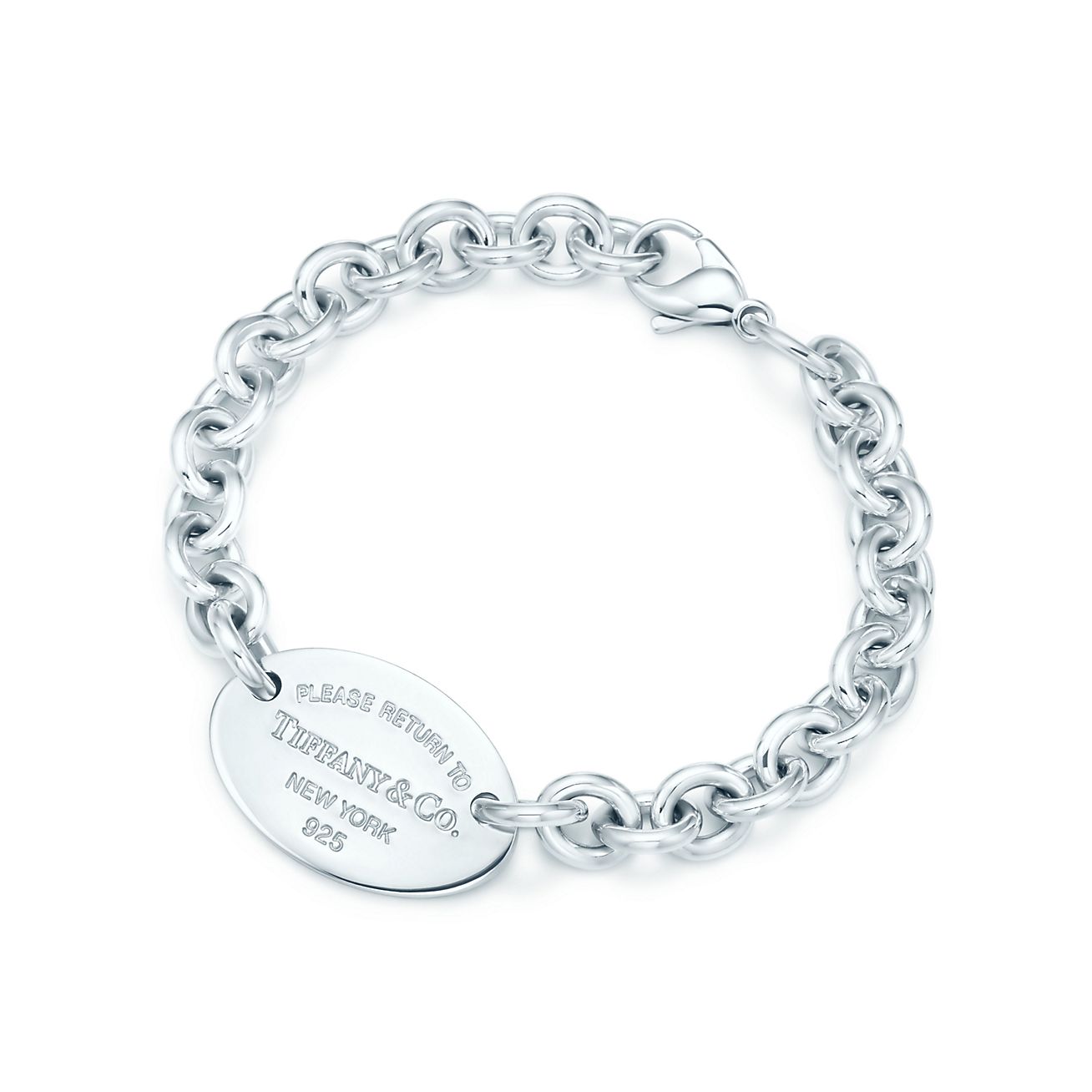 Return to Tiffany® Oval Tag Bracelet