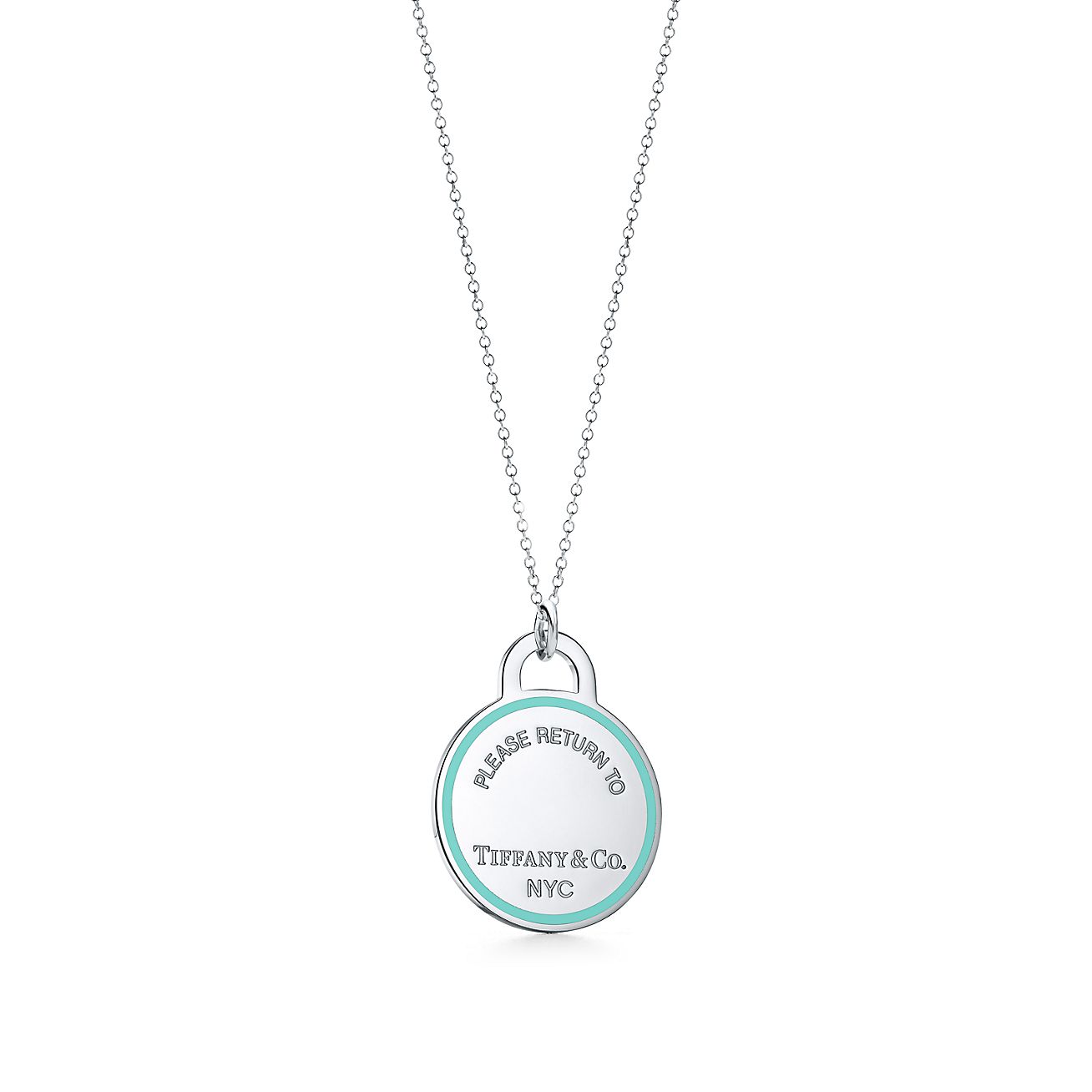 tiffany and co round pendant