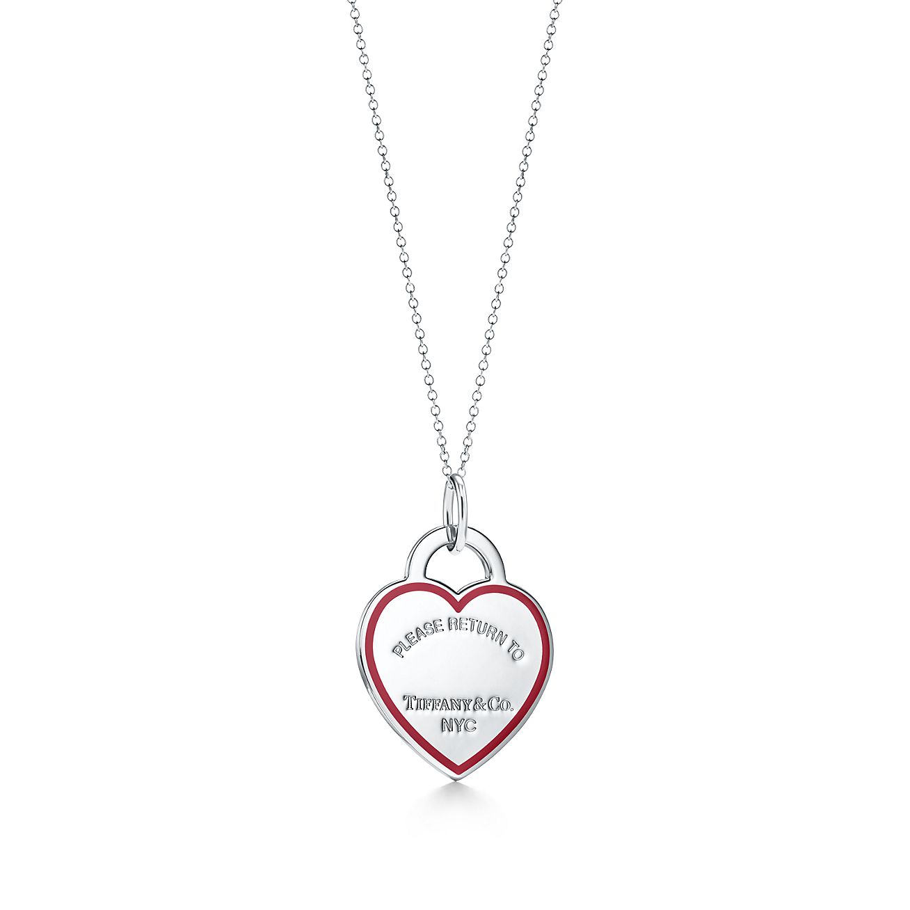 Return to Tiffany® Red Heart Tag Charm 