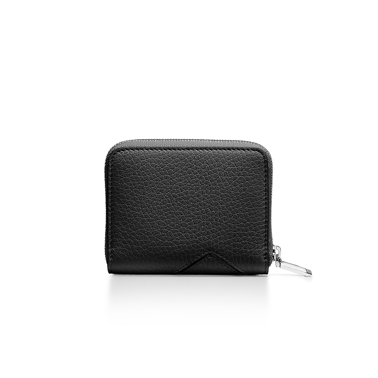 Return to Tiffany® Small Zip Wallet in Crystal Pink Leather