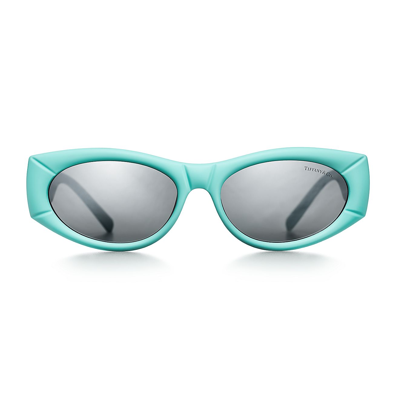 Return to Tiffany™ Sunglasses in Tiffany Blue Acetate and  display picture 1