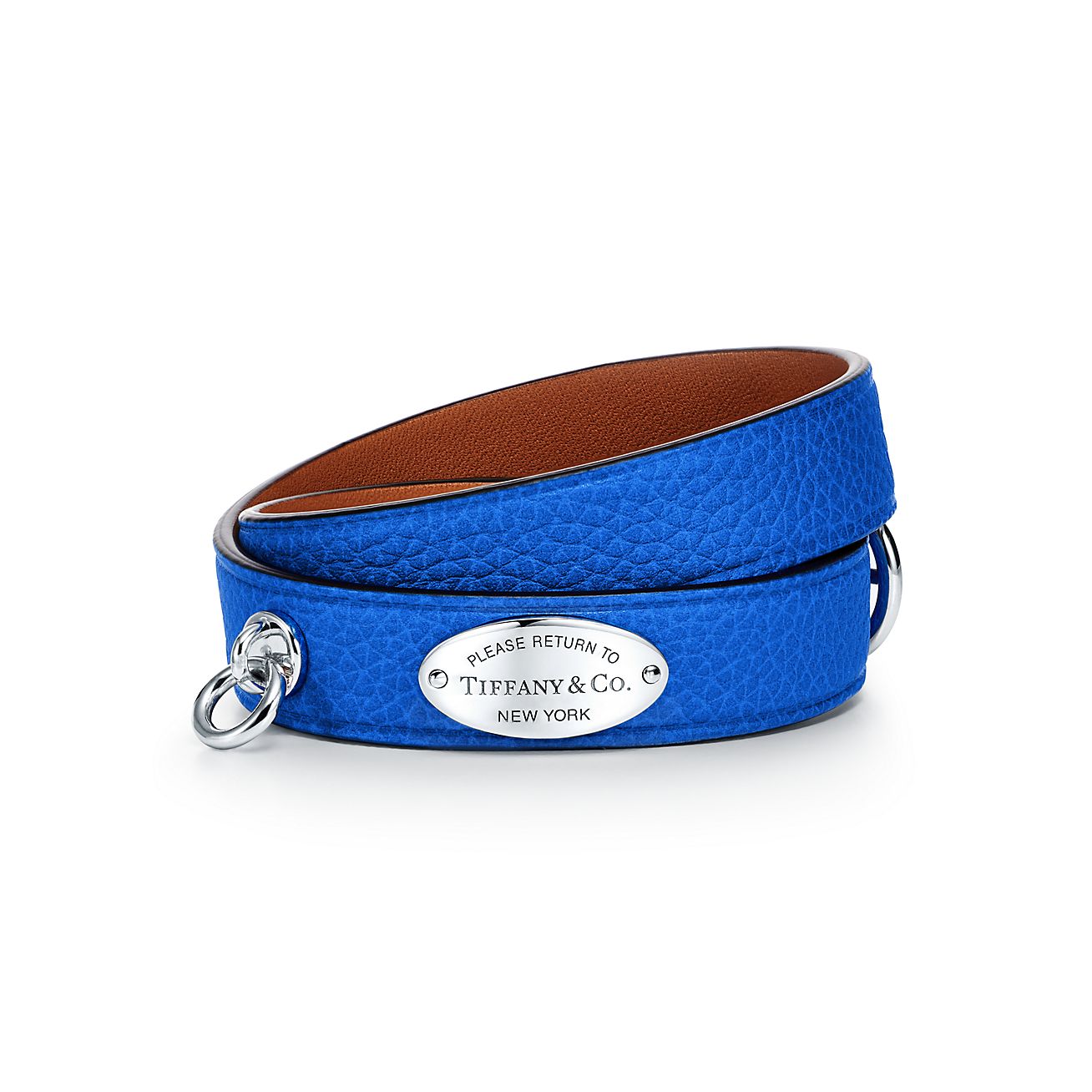 tiffany blue leather bracelet
