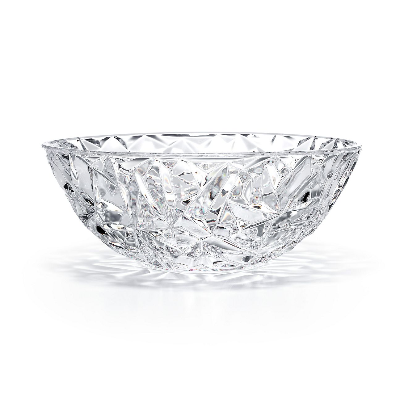 Rock-cut bowl in crystal, 9\