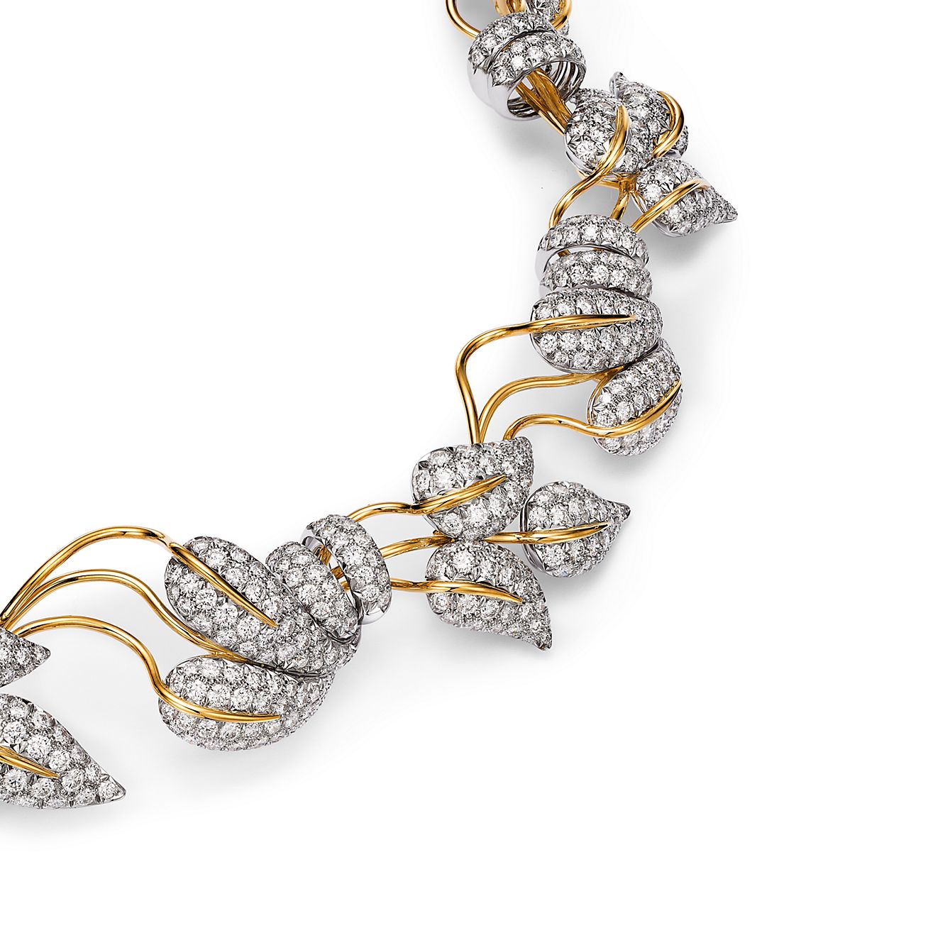 Schlumberger by Tiffany & Co.MC Collier Feuilles