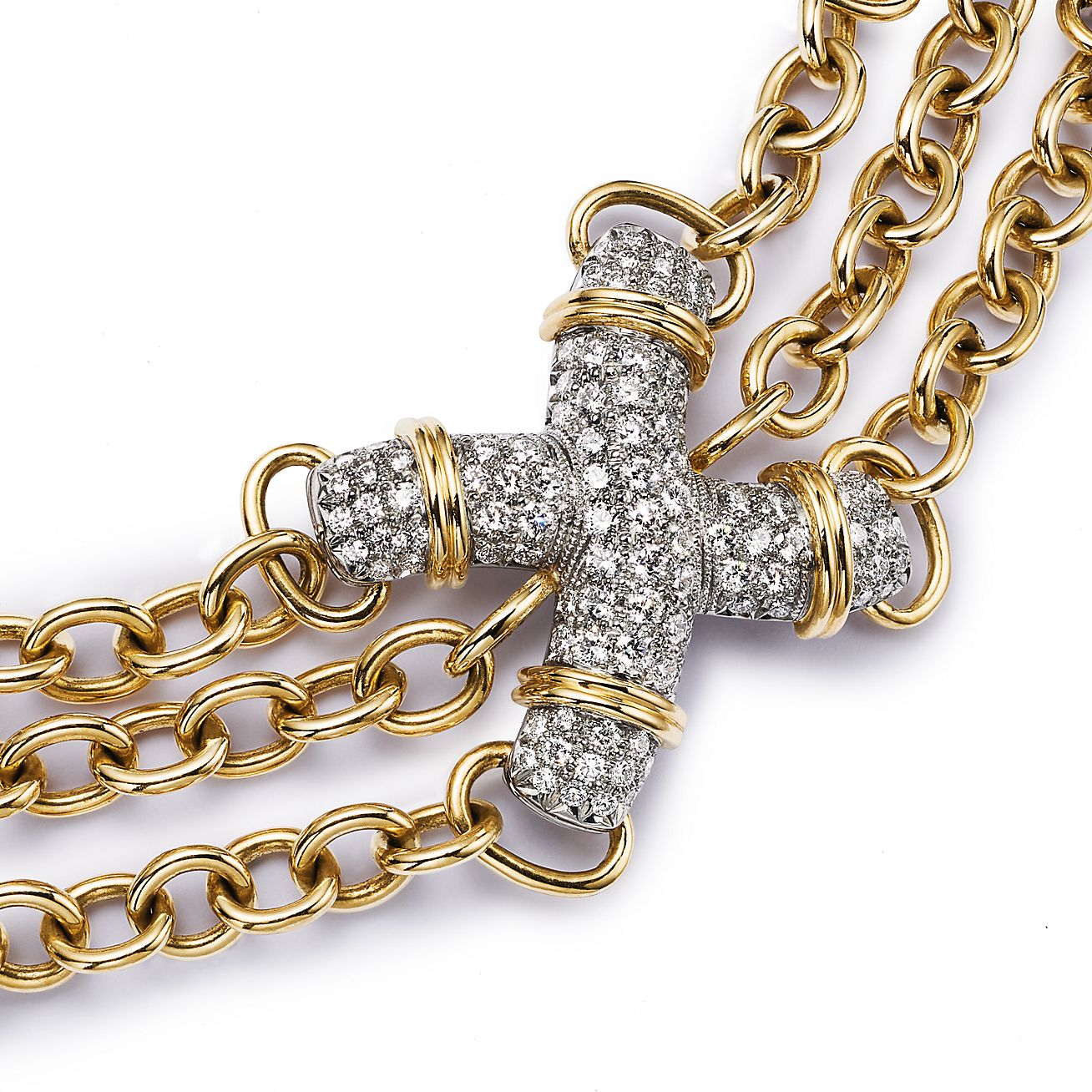Schlumberger by Tiffany & Co.MC Collier à maillons en X