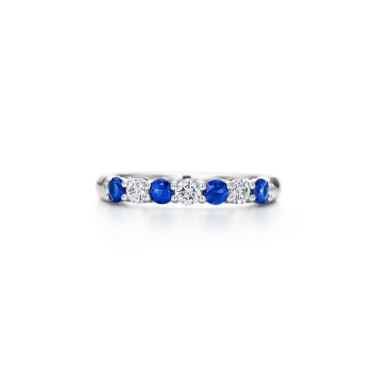 diamond sapphire ring band