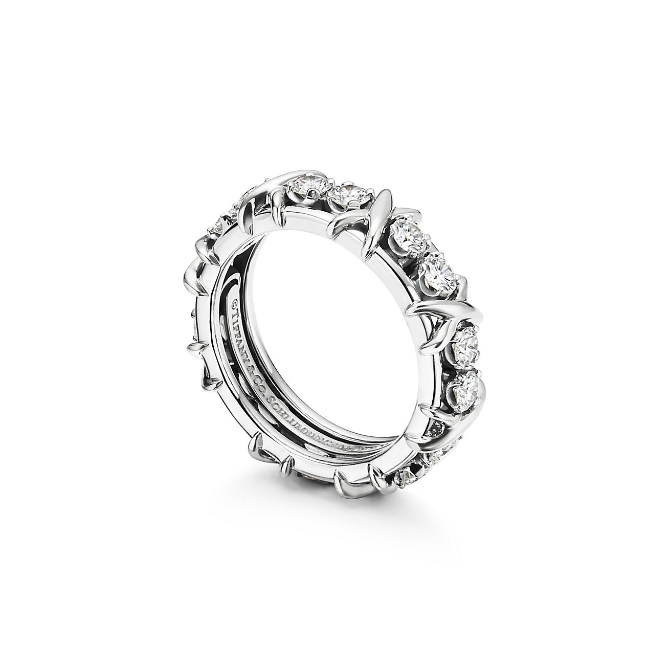 Sixteen Stone by Tiffany リング ダイヤモンド プラチナ | Tiffany & Co