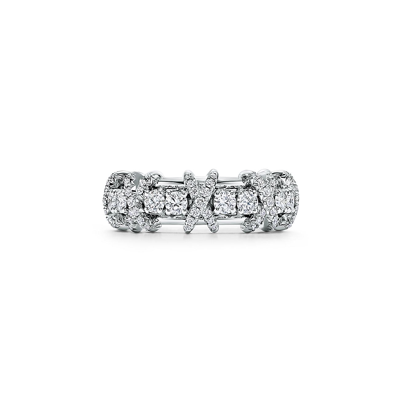 Sixteen Stone by Tiffany リング ダイヤモンド プラチナ | Tiffany & Co