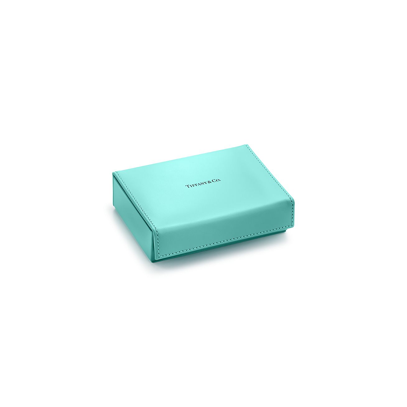 Small multifunctional box in Tiffany Blue® leather. | Tiffany & Co.