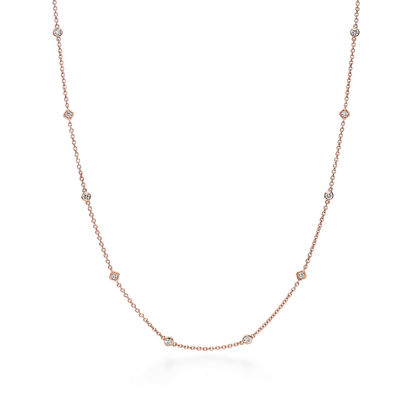 Square Chain Necklace
