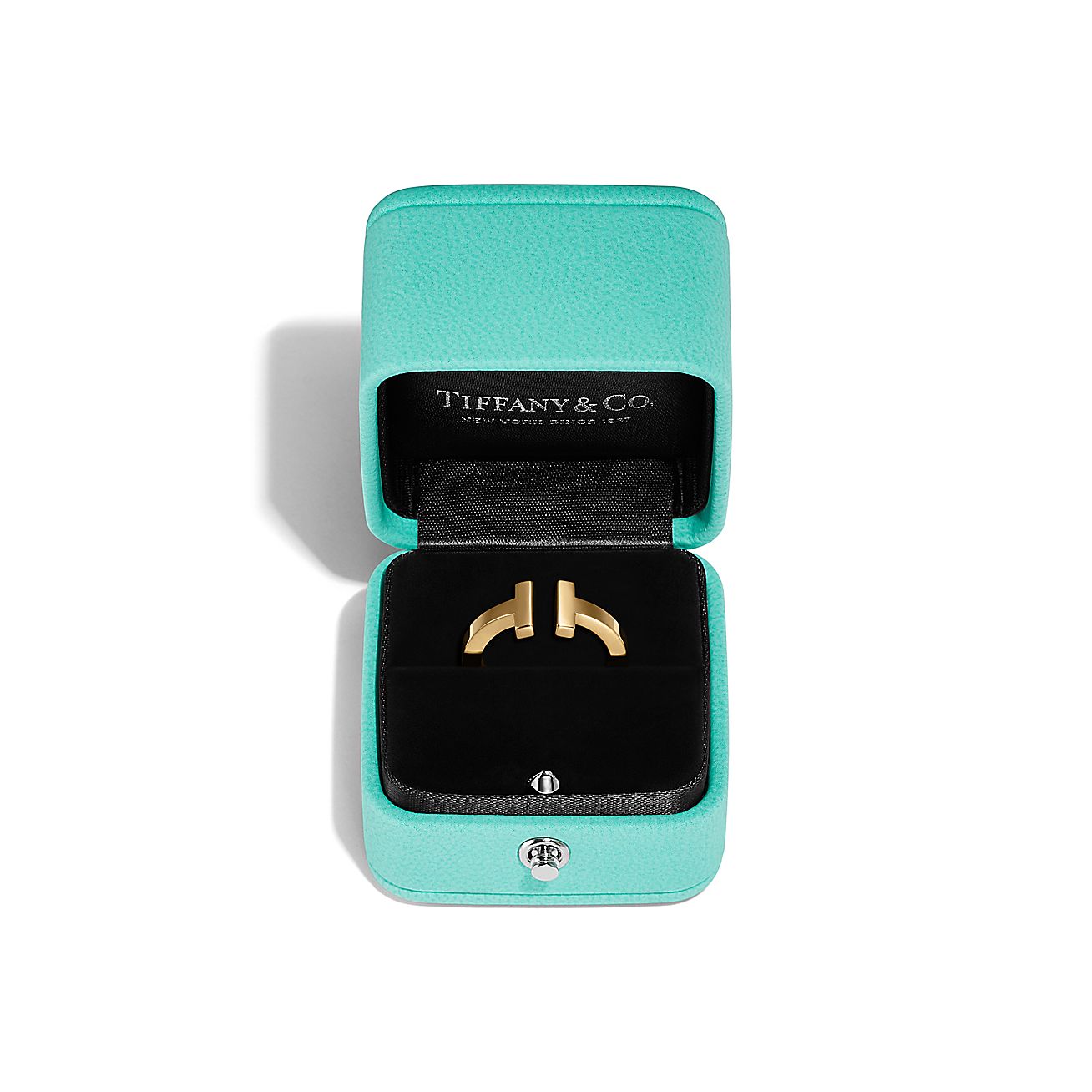 ティファニー T スクエア リング イエローゴールド | Tiffany & Co