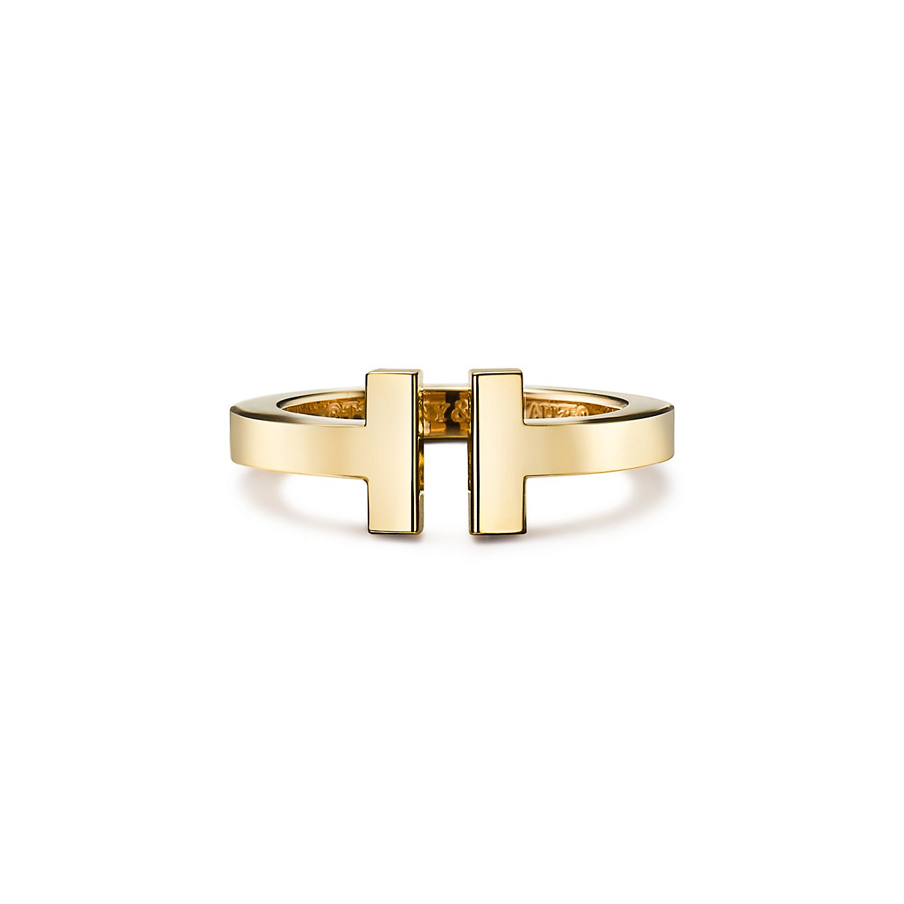 【レシート有】Tiffany square T ring 6Tiffany