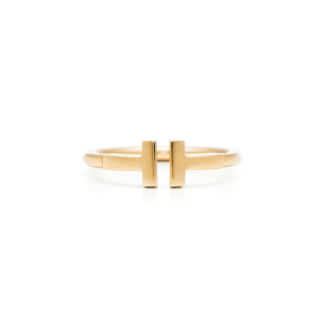 ティファニー T ワイヤー リング 18K ゴールド | Tiffany & Co.