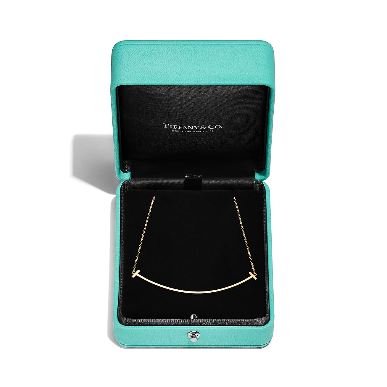 ティファニー T スマイル ペンダント イエローゴールド（ラージ 
