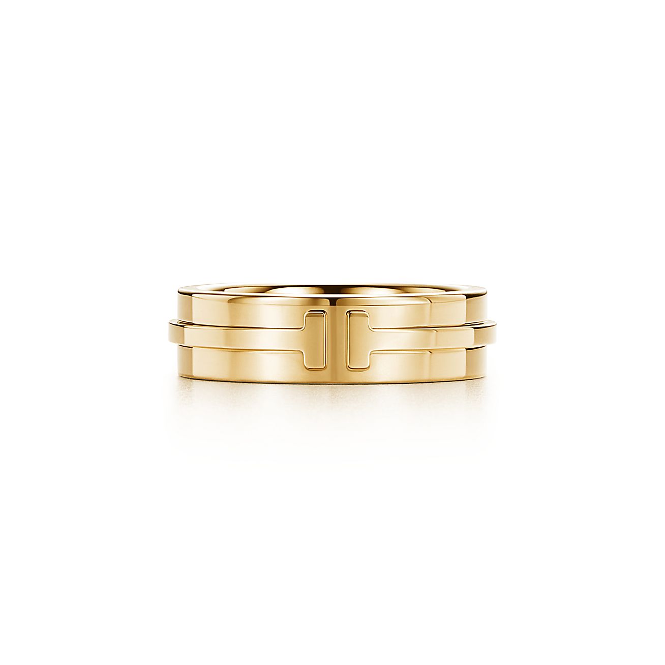 ティファニー T ワイド リング 18k ゴールド 幅 5 5mm Tiffany Co