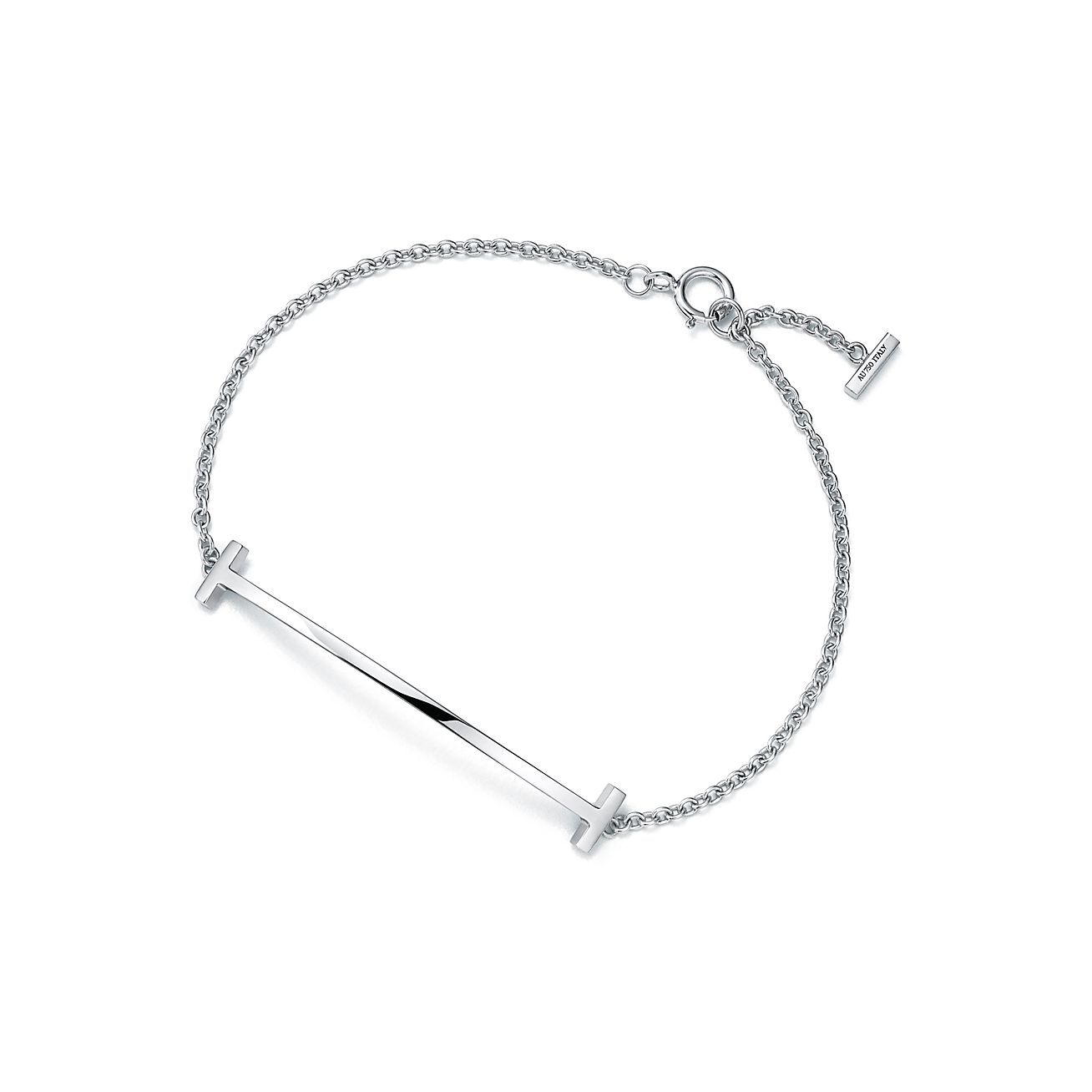 tiffany t bracelet white gold