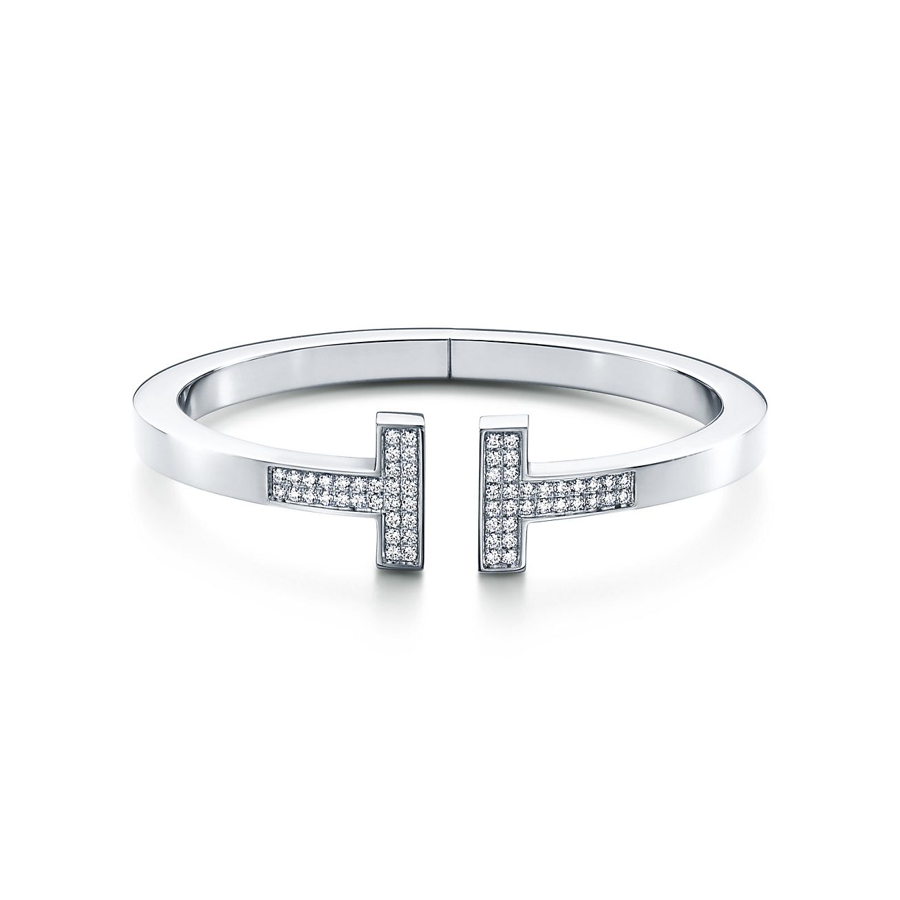 tiffany t bracelet white gold