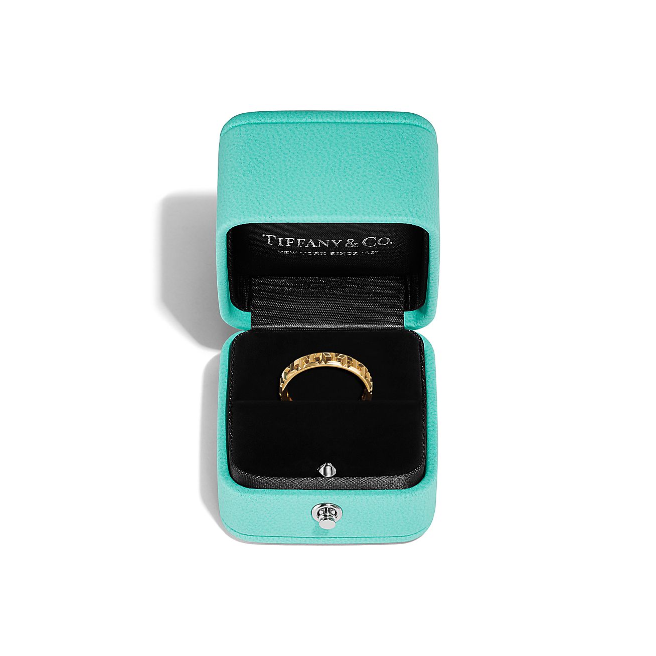 ティファニー T トゥルー ナローリング イエローゴールド | Tiffany & Co