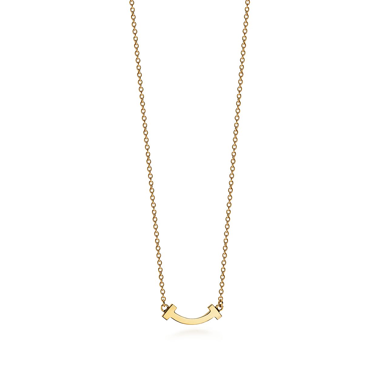 ティファニー T スマイル ペンダント ミニ 18k ゴールド Tiffany Co ティファニー T スマイル ペンダント ミニ 18k ゴールド Tiffany Co