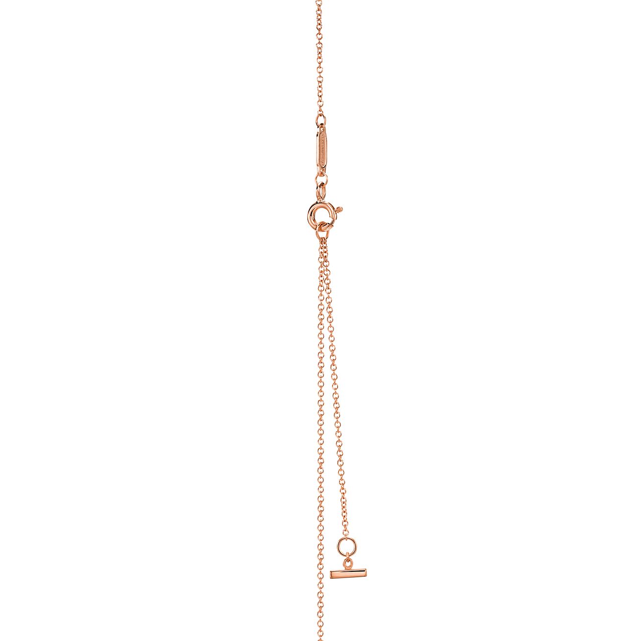 ティファニー T スマイル ペンダント（ミニ）ローズゴールド | Tiffany