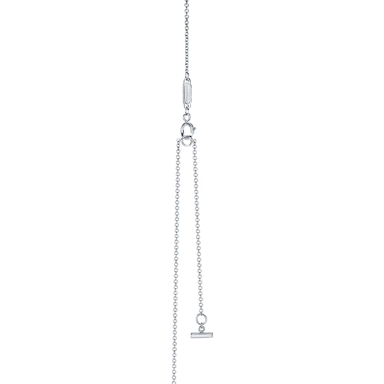 ティファニー T スマイル ペンダント ミニ ダイヤモンド 18k ホワイトゴールド Tiffany Co ティファニー T スマイル ペンダント ミニ ダイヤモンド 18k ホワイトゴールド Tiffany Co
