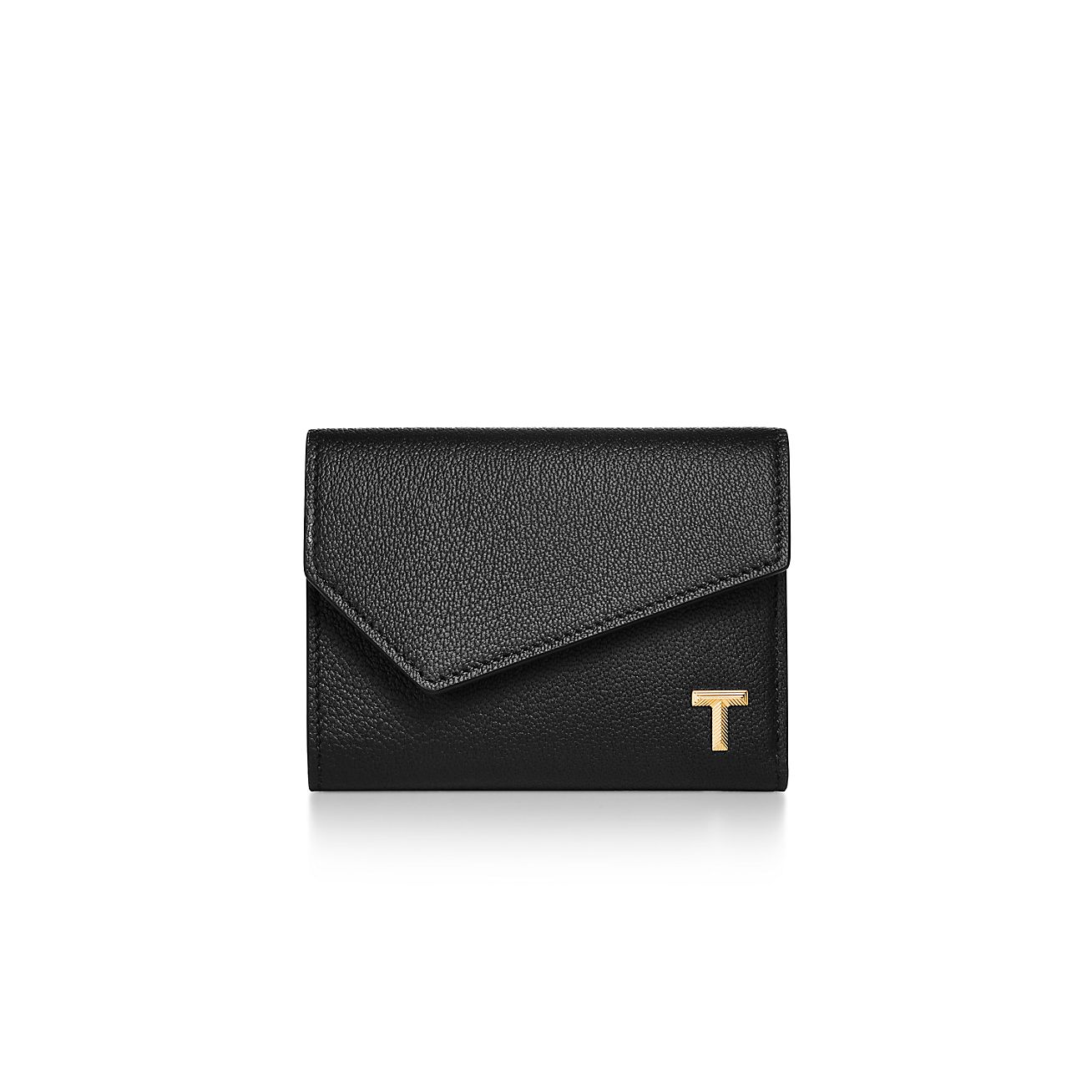 ティファニー T ウォレット ブラック レザー | Tiffany & Co.