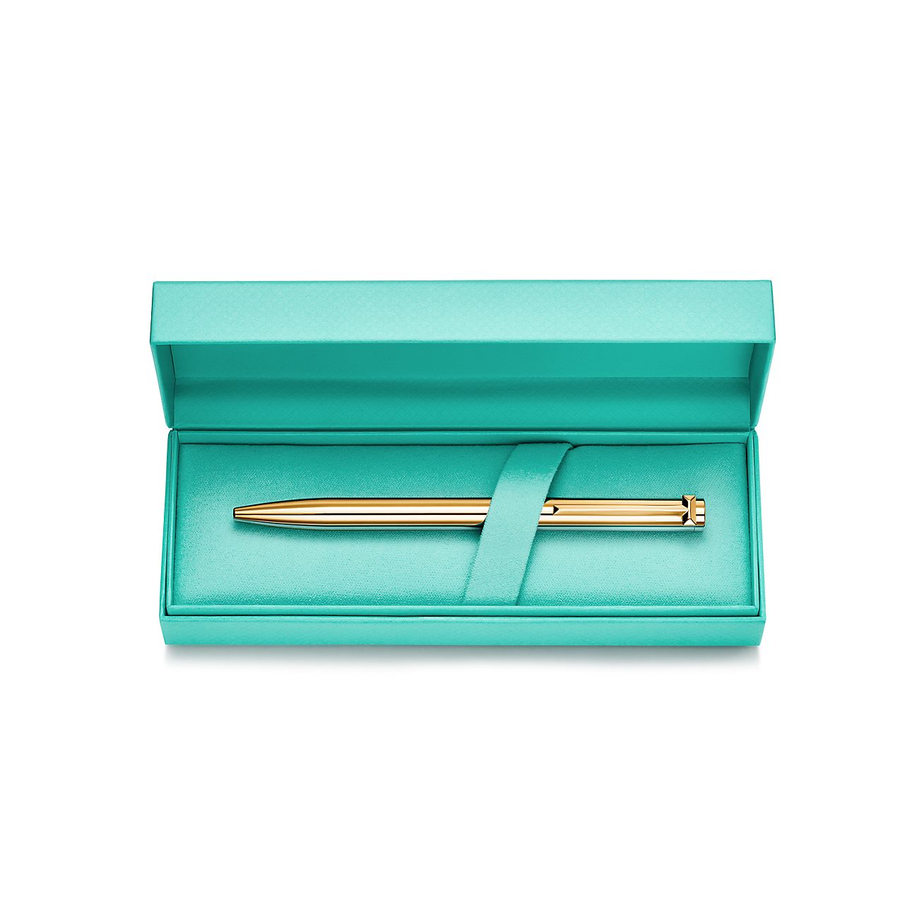 ティファニー T ボールペン スターリングシルバー ゴールド バーメイル | Tiffany & Co.