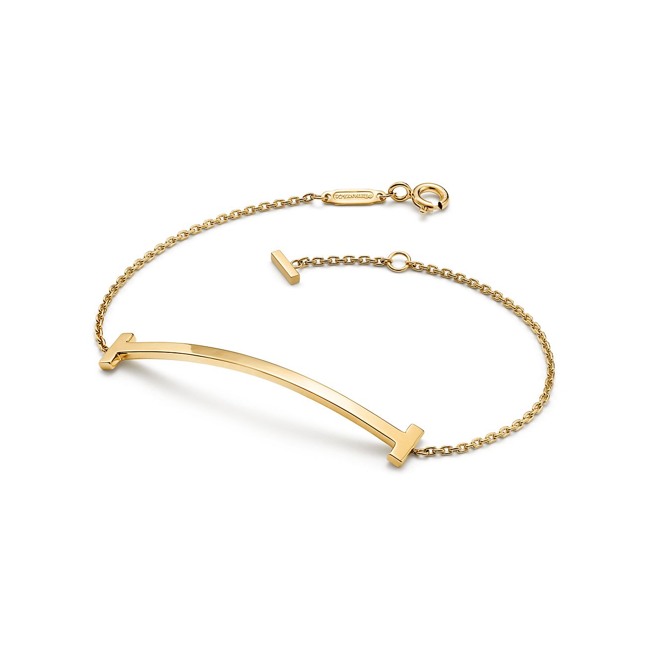 Tiffany & Co. スマイル ブレスレット イエローゴールド ティファニー T スマイル ブレスレット イエローゴールド