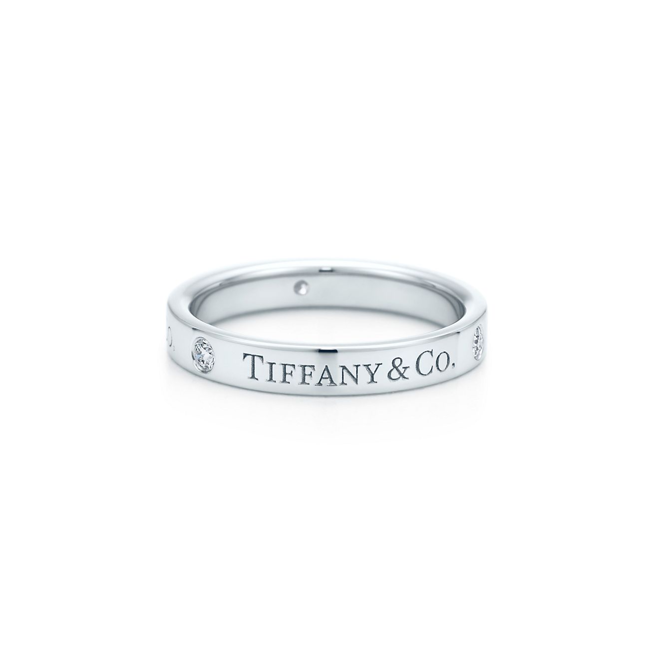 ティファニー TIFFANY&CO. 8号 リング 幅3mm Pt プラチナ 指輪 VLP 90188892