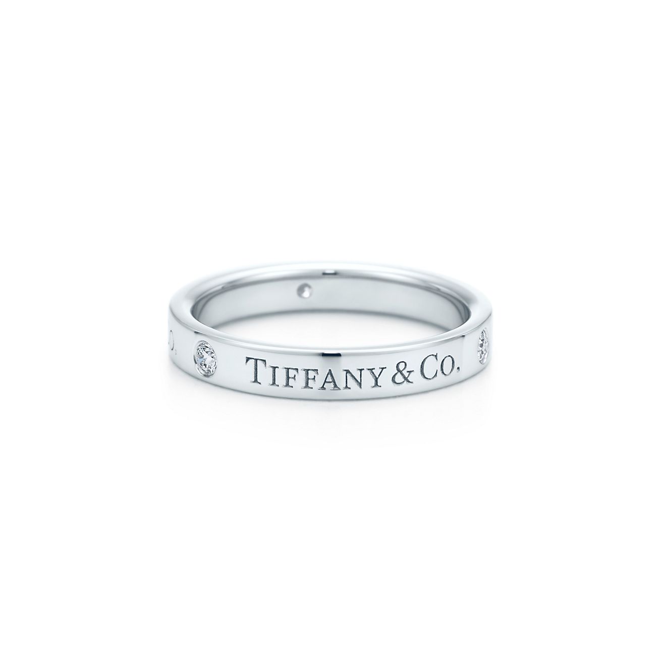 T&CO. フラット バンドリング ダイヤモンド プラチナ 3MM | Tiffany & Co.